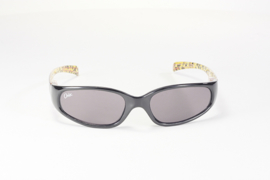 CHIX by KD's - Heavenly Man Eater - Black Frame with LEOPARD Arms & Smoke Lens