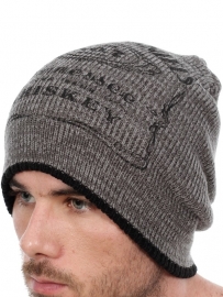 Jack Daniel's - Beanie - Grey & Black - Original Big Logo