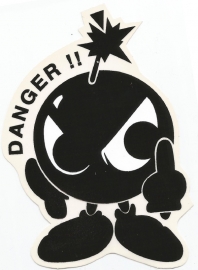 Danger !! - DECAL - STICKER