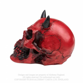 Alchemy England - Crimson Demon Skull