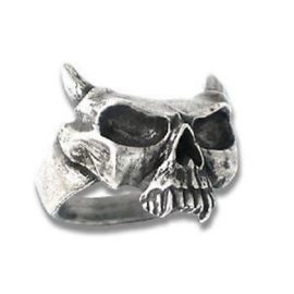 Alchemy England - RING - Sixt Seal - Mask of the Devil - Skull with Horns
