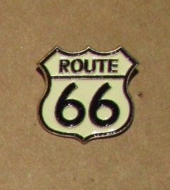 P202 - PIN - Route 66 - White Shield