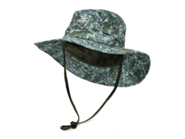 Boonie Hat Ventilerende Zonnehoed Jungle Hoed Vishoed Vissershoed Outdoor Brede Rand + Kinsluiting