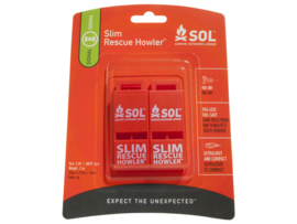 2 x SOL Preppers Noodfluitje Fluit Rescue Howler Signaalfluit Fluitje Survival Set Reddingsfluit