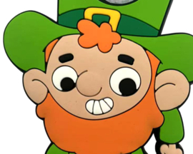 Ierse St. Patrick’s Day Leprechaun Flesopener Fles Opener Gelukskabouter Leperkoen Geluk Ier Ierland