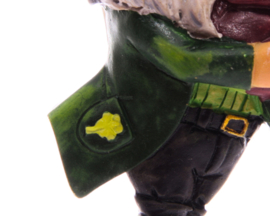 Magneet Koelkastmagneet Ierse St Patrick’s Day Gelukskabouter Met Mand Klavers Leprechaun Geluk