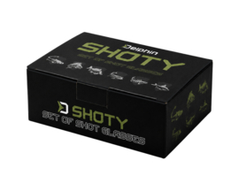 Set 6 x Shotglaasjes Karper + Baars + Brasem + Snoek + Snoekbaars + Meerval Vis Shotglazen Viscadeau
