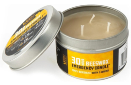 Uco Preppers 3 Lonts Rookvrije Parafine Camping Outdoor Kaars 24 Branduren Blik Noodkaars Noodpakket