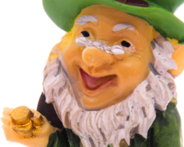 Magneet Koelkastmagneet Ierse St Patrick’s Day Gelukskabouter Achter Pot Met Goud Leprechaun Geluk