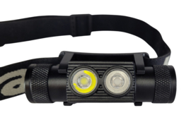 Katran Karper Hoofdlamp Wit + Blauw Licht Reflecterende Eclips Synapse Crypton Lijn Lamp Oplichten
