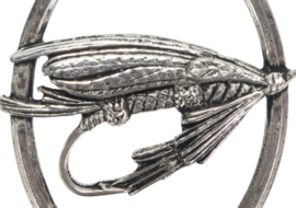 Sleutelhanger Kunstvlieg Vissen Vliegvissen Keyring Fly Fishing Sleutelhangers Vlieg Forel Vis