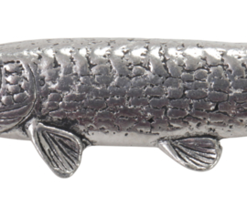 Visspeld Zwemmende Snoek Speldje Snoeken Vis Speld Vissen Snoekvissen Snoeken Pin Hoed Vest Visser