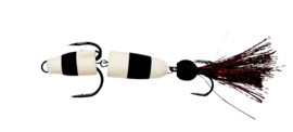 Mandala Foamshad Zwart-Wit Dressuurdoorbrekend Kunstaas Beste Snoekbaars Shad Baars Snoek Jigging