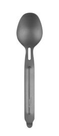 Titanium Bestekset Spork Mes Vork Lepel + Opbergcase