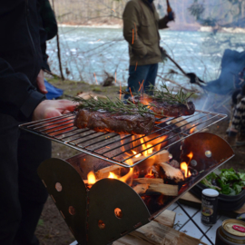 Vuurkorf en Grill in één