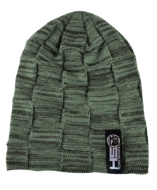 Gevoerde Urban Master Beanie Muts Green Warme Wintermuts Vismuts