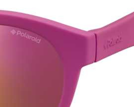 Polaroid® Onbreekbare Lichtgewicht Kinderzonnebril 4 - 10 jaar Power Pink Bril Extra UV-Bescherming