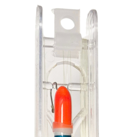 Luxe Kant-en-klaar Vistuigje Iris 18/00 - Haak 12 - Dobber 1,5 gram Witvistuigje Wedstrijdtuigje Vis