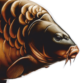 Real Fish Trofee Carp Art 17 cm Vis Prijs Karper Karperwedstrijd Fish Trophy Vistrofee Visprijs