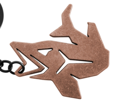 Vis Sleutelhanger Snoek + Flesopener Brons Keyring Carp Fles Opener Viscadeau Vissen Cadeau Visser
