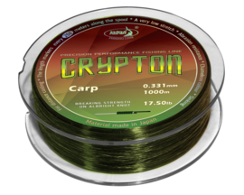 Katran Crypton Carp 33/00 Onzichtbare Lijn 1.000 meter Zinkende Vislijn Karperlijn Extra Strong Vis