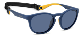 Polaroid Floating Blue & Yellow Aqua Master + Waterband Drijvende Antislip Zonnebril Sportzonnebril