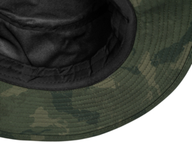 Boonie Carp Camou Hat Groene Vishoed Karperhoed Zonnehoed + Kinband Vis Hoed Vissershoed Oprolbaar
