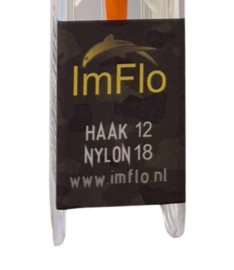 Luxe Kant-en-klaar Vistuigje Iris 18/00 - Haak 12 - Dobber 1,5 gram Witvistuigje Wedstrijdtuigje Vis