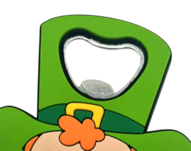 Ierse St. Patrick’s Day Leprechaun Flesopener Fles Opener Gelukskabouter Leperkoen Geluk Ier Ierland