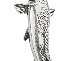 Hanger Koi Karper + Ketting Zilver 50 cm (Heren)