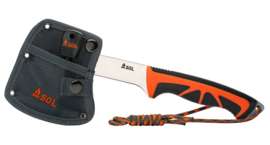 Onbreekbare Multifunctionele RVS Hatchet Kampeerbijl + Firesteel Survivor Outdoor Camping Bijl