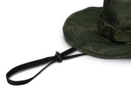 Boonie Carp Camou Hat Groene Vishoed Karperhoed Zonnehoed + Kinband Vis Hoed Vissershoed Oprolbaar