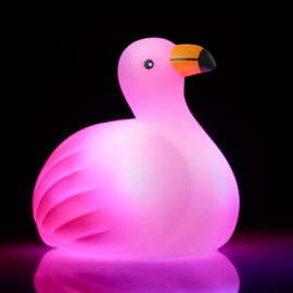 Lichtgevende Drijvende Bad Flamingo Roze LED Licht Zwembad Pool Party