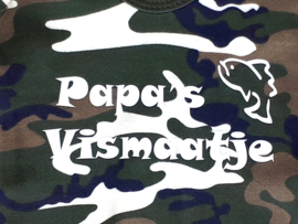 Camouflage Babyrompertje Papa’s Vismaatje
