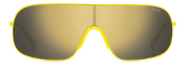 Polaroid® Metal Yellow Hornet Zonnebril Doorlopende Bril Lichtgewicht Masker Maskerbril Mask Bril
