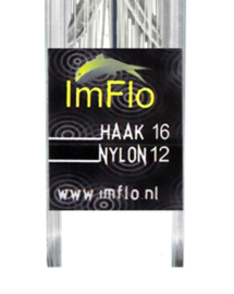Luxe Kant-en-klaar Vistuigje Lisa 16/00 - Haak 12 - Dobber 0,3 gram Witvistuigje Wedstrijdtuigje Vis