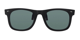 Polariserende Grey Flip Opklapbare Wayfarer Clip-On Opzetter