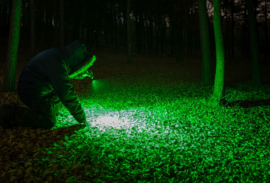 Professionele Olight Politiezaklamp Oplaadbare Politielamp Politie Zaklamp Multicolor Dirigeerlamp