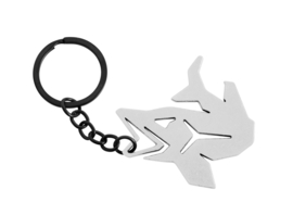 Vis Sleutelhanger Snoek + Flesopener RVS Keyring Carp Fles Opener Viscadeau Vissen Cadeau Visser