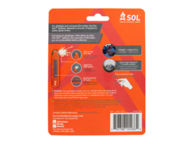 2 x SOL Preppers Fire Lite Micro Sparker Snelle Vuurmaker FireSteel Aansteker