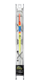 Luxe Kant-en-klaar Vistuigje Cindy 14/00 - Haak 14 - Dobber 0,75 gram Witvistuigje Wedstrijdtuigje