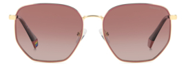 Polaroid® Golden Rose Pilot Pilotenbril Heren Zonnebril Lichtgewicht Gepolariseerde Piloten Bril