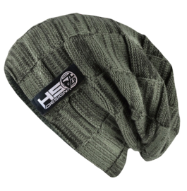 Gevoerde Urban Master Beanie Muts Green Warme Wintermuts Vismuts