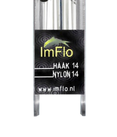 Luxe Kant-en-klaar Vistuigje Ilona 14/00 - Haak 14 - Dobber 1,0 gram Witvistuigje Wedstrijdtuigje Vis