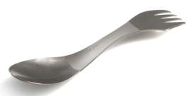 Titanium Spork - lepel, mes en vork in één