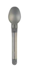 Titanium Bestekset Spork Mes Vork Lepel + Opbergcase