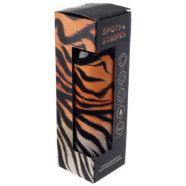 Waterfles Tiger Stripes Met Soft Shell Tijger Beschermhoes