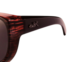 Polariserende Overzetzonnebril Ruby Red Jungle Lady Elegante Overzet Zonnebril