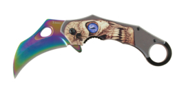 X-Treme Karambit Zakmes Regenboog