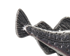 Visspeld Kabeljauw Speldje Kabeljauwspeldje Vis Vissen Broche Kraag Das Speld Hoed Sierspeld Cod Pin